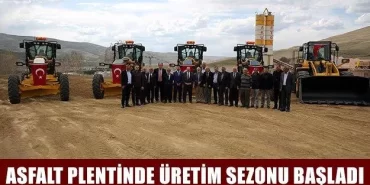 Asfalt Plentinde Üretim Sezonu Başladı