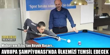 Avrupa Şampiyonası'nda Ülkemizi temsil edecek