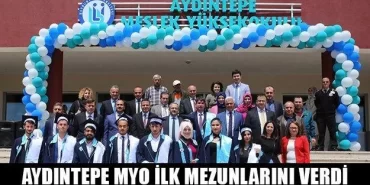 Aydıntepe MYO İlk Mezunlarını Verdi