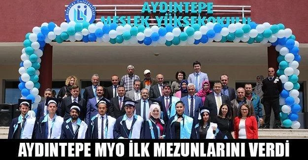 Aydıntepe MYO İlk Mezunlarını Verdi