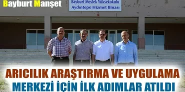 Aydıntepe'de Arıcılık merkezi için ilk adımlar atıldı