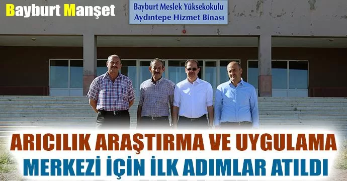 Aydıntepe'de Arıcılık merkezi için ilk adımlar atıldı