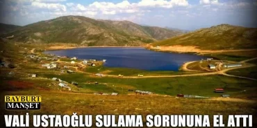 Aydıntepe’de sulama sorunu çözülüyor
