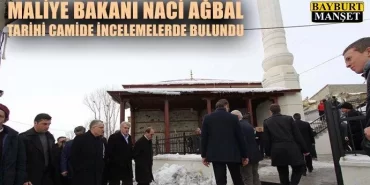 Bakan Ağbal Tarihi Camiyi Gezdi