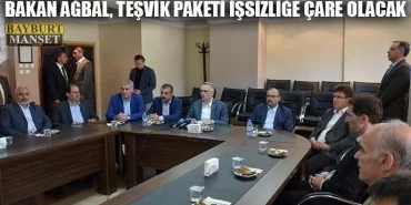 Bakan Ağbal, Teşvik Paketi İşsizliğe Çare Olacak