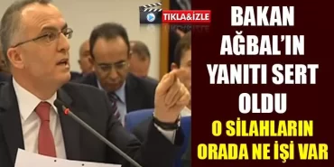 Bakan Ağbal'ın Yanıtı Sert Oldu