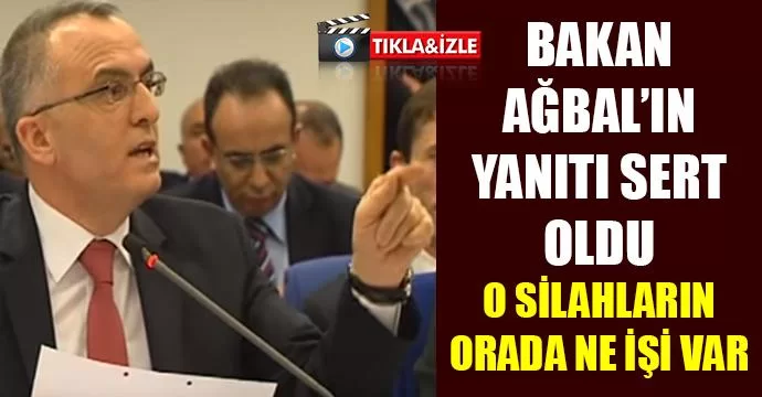 Bakan Ağbal'ın Yanıtı Sert Oldu