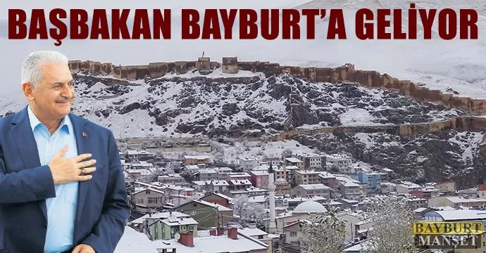 Başbakan Binali Yıldırım Bayburt'a Geliyor