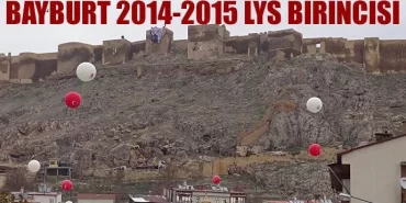 Bayburt 2014-2015 LYS birincisi oldu