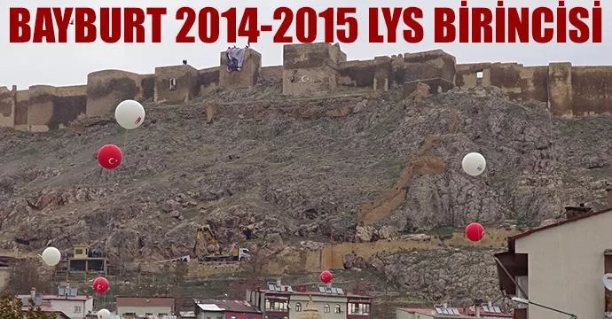 Bayburt 2014-2015 LYS birincisi oldu