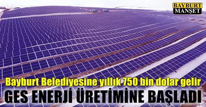 Bayburt Belediyesine yıllık 750 bin dolar gelir