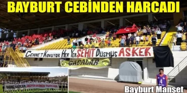 Bayburt Cebinden Harcadı