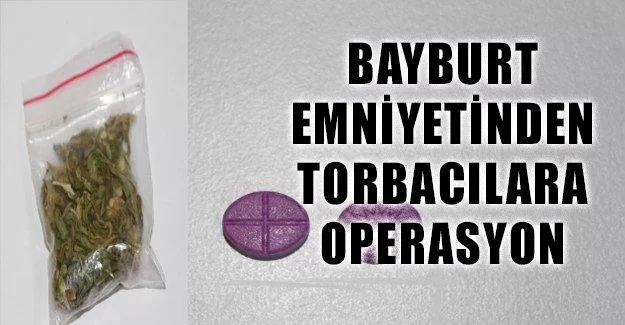 Bayburt Emniyetinden Torbacılara Operasyon