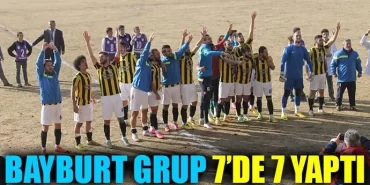 Bayburt Grup 7'de 7 yaptı