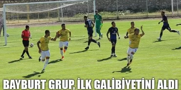 Bayburt Grup, ilk galibiyetini aldı