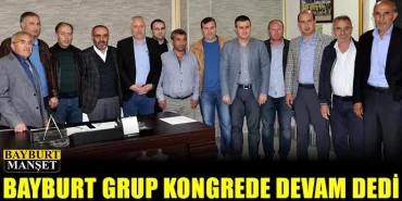 Bayburt Grup Kongrede Devam Dedi