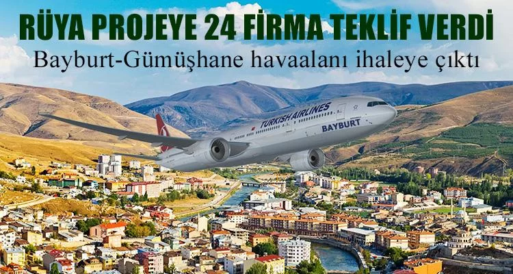 Bayburt-Gümüşhane Havaalanı İhaleye çıktı