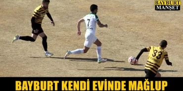 Bayburt kendi evinde mağlup