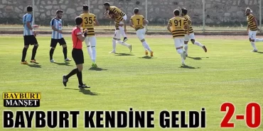 Bayburt Kendine geldi 2-0