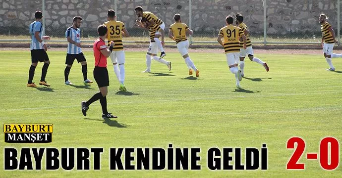 Bayburt Kendine geldi 2-0