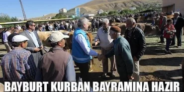 Bayburt Kurban Bayramına Hazır