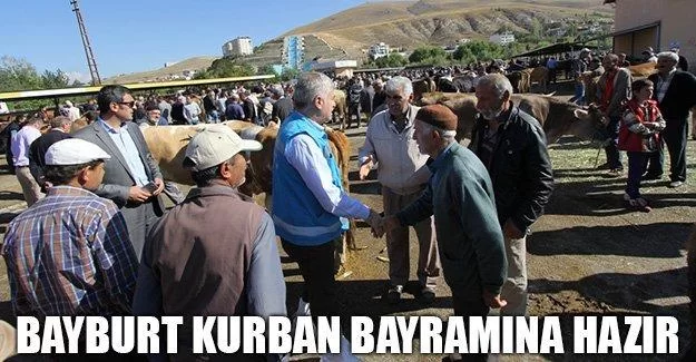 Bayburt Kurban Bayramına Hazır