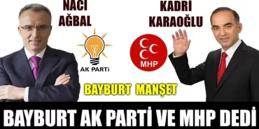 Bayburt Milletvekilleri Belli Oldu