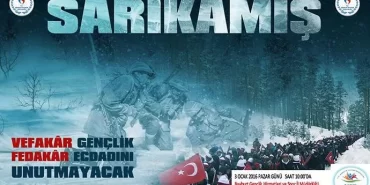 Bayburt Sarıkamış Şehitleri İçin Yürüyecek