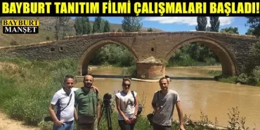 Bayburt tanıtım filmi çalışmaları başladı!