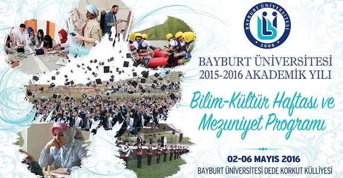 Bayburt Üniversitesi mezuniyet programı belli oldu