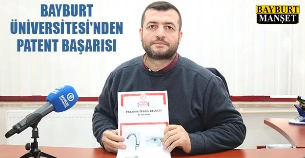 Bayburt Üniversitesinden Patent Başarısı