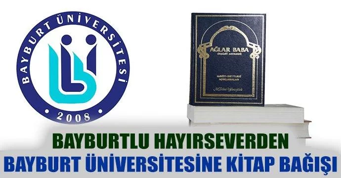 Bayburt Üniversitesine Kitap Bağışı