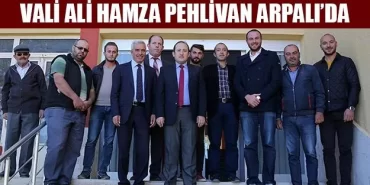 Bayburt Valisi Pehlivan Arpalı Beldesinde