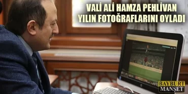 Bayburt Valisi Yılın Fotoğrafları Oylamasına katıldı