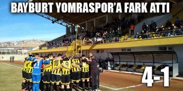 Bayburt Yomraspor’a Fark Attı