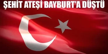 Bayburtlu Ömür Erbay Şehit oldu