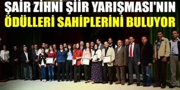 Bayburtlu Zihni Şiir Yarışması ödülleri sahiplerini buluyor