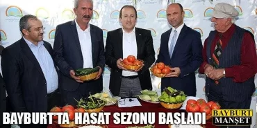 Bayburt'ta Hasat Zamanı