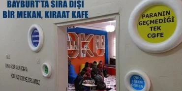 Bayburt'ta Sıra Dışı Bir Mekan, Kıraat Kafe