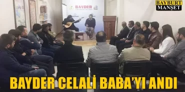 BAYDER Celali Baba’yı andı