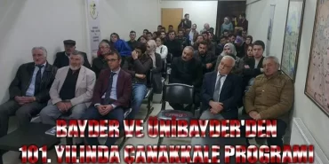 Bayder Ve Ünibayder'den Çanakkale Programı