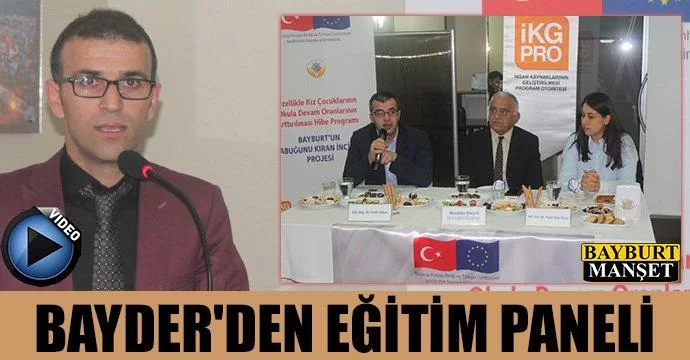 BAYDER'den eğitim paneli