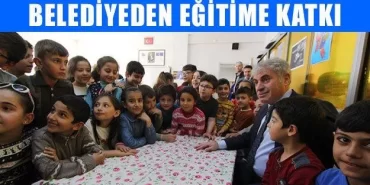 Belediyeden Eğitime Katkı
