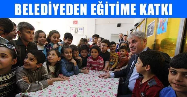 Belediyeden Eğitime Katkı