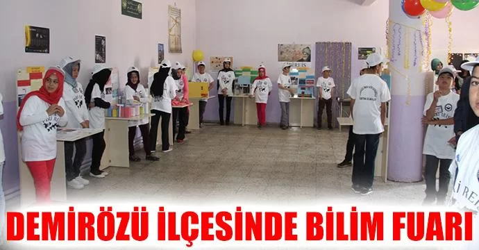 Demirözü İlçesinde Bilim Fuarı