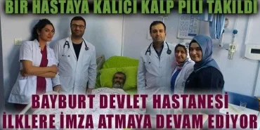 Bir Hastaya Kalıcı Kalp Pili Takıldı