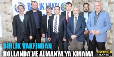 Birlik Vakfından Hollanda ve Almanya'ya Kınama