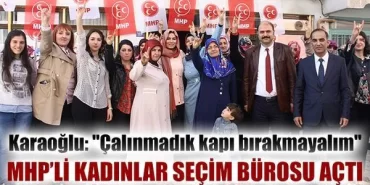 Karaoğlu, Çalınmadık kapı bırakmayalım