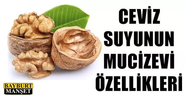 Ceviz suyunun mucizevi özellikleri