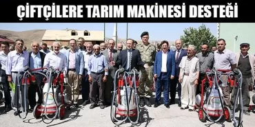 Çiftçilere Tarım Makinesi Desteği